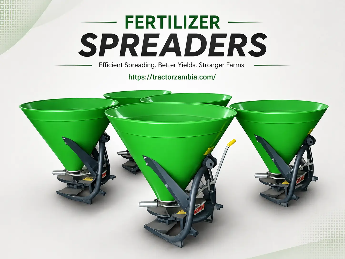 Heavy Duty Tractor Mounted Fertilizer Spreader | PTO Fertilizer Broadcaster | Agricultural Fertilizer Distributor